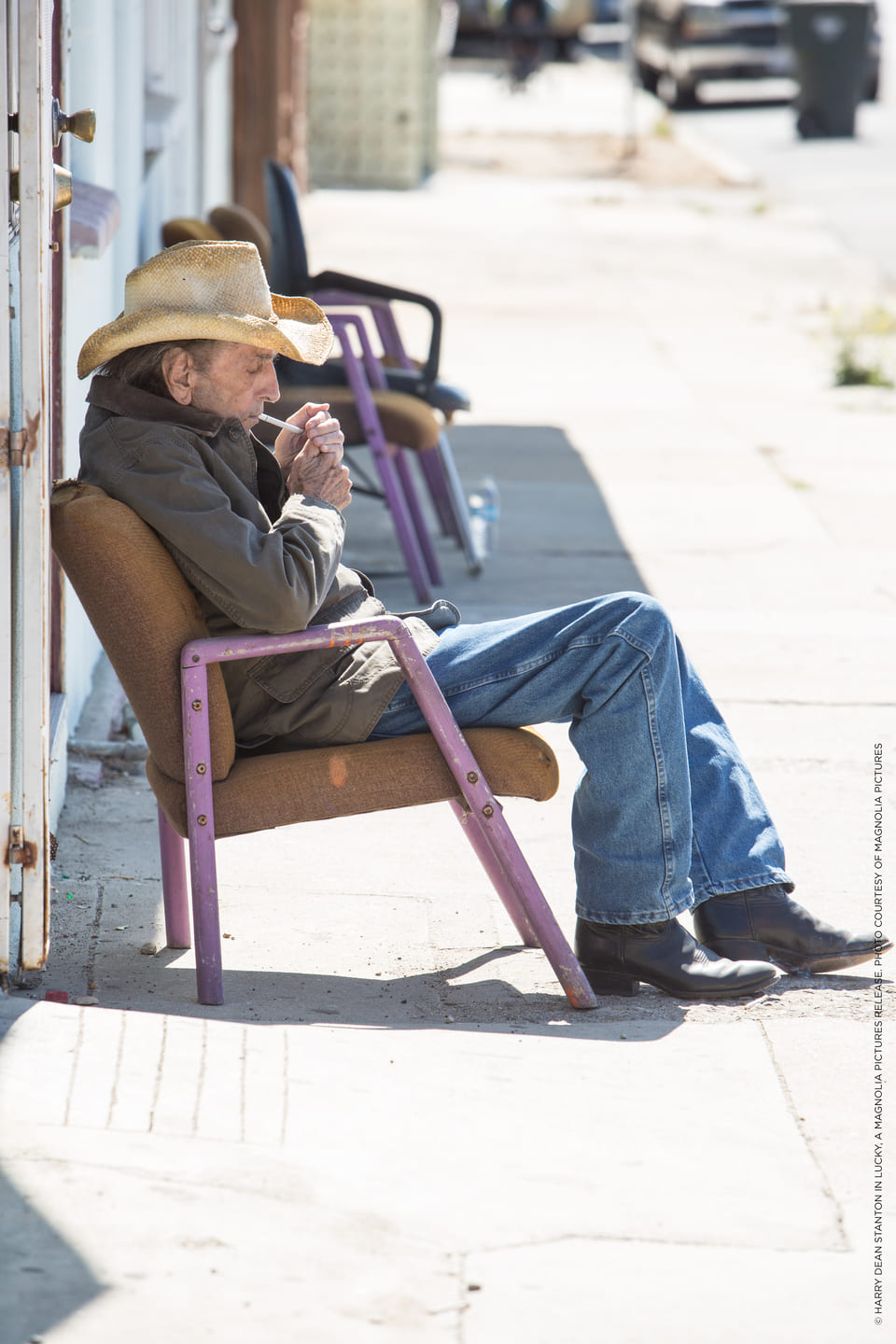 1 © Harry Dean Stanton in LUCKY, a Magnolia Pictures release. Photo courtesy of Magnolia Pictures